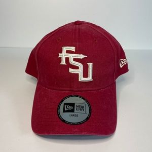 NEW Florida State Seminoles Hat Red New Era Large Football FSU Mens